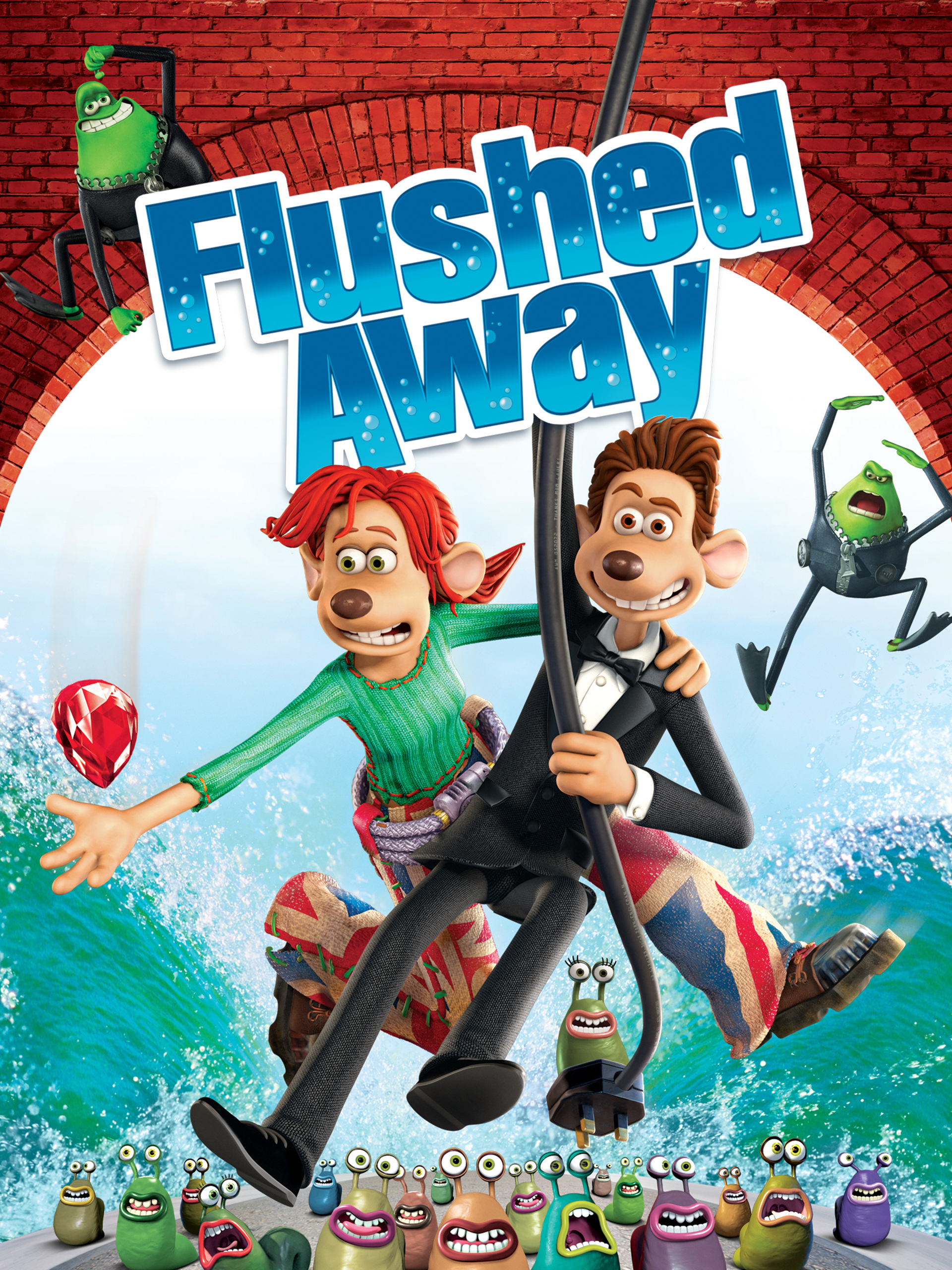 รีวิว Flushed Away หนูไฮโซ ขอเป็นฮีโร่สักวัน หนูลูกคุณตกท่อ